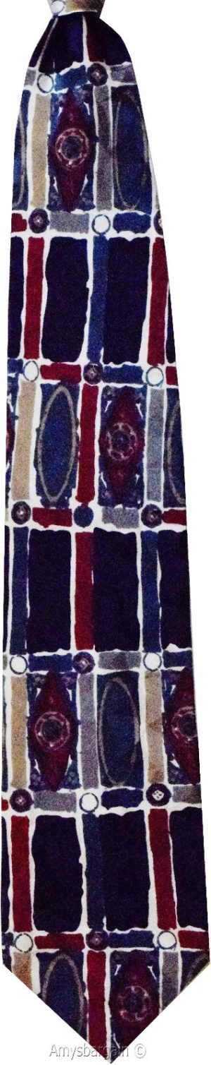 Calvin Klein necktie 100% silk tie neck wear made in USA new designer tie - Image 4