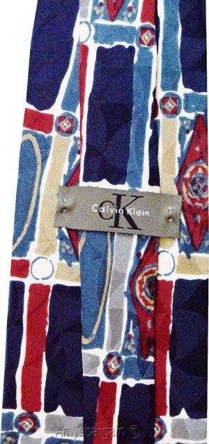 Calvin Klein necktie 100% silk tie neck wear made in USA new designer tie - Image 9