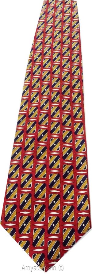 Calvin Klein necktie 100% silk tie neck wear made in USA new designer tie - Image 4