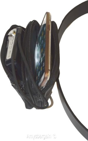 Camera bag Large Cell phone case belt bag Leather belt bag / Camera case new - Image 12