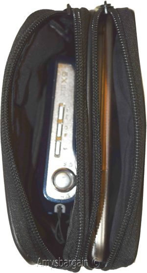 Camera bag Large Cell phone case belt bag Leather belt bag / Camera case new - Image 7