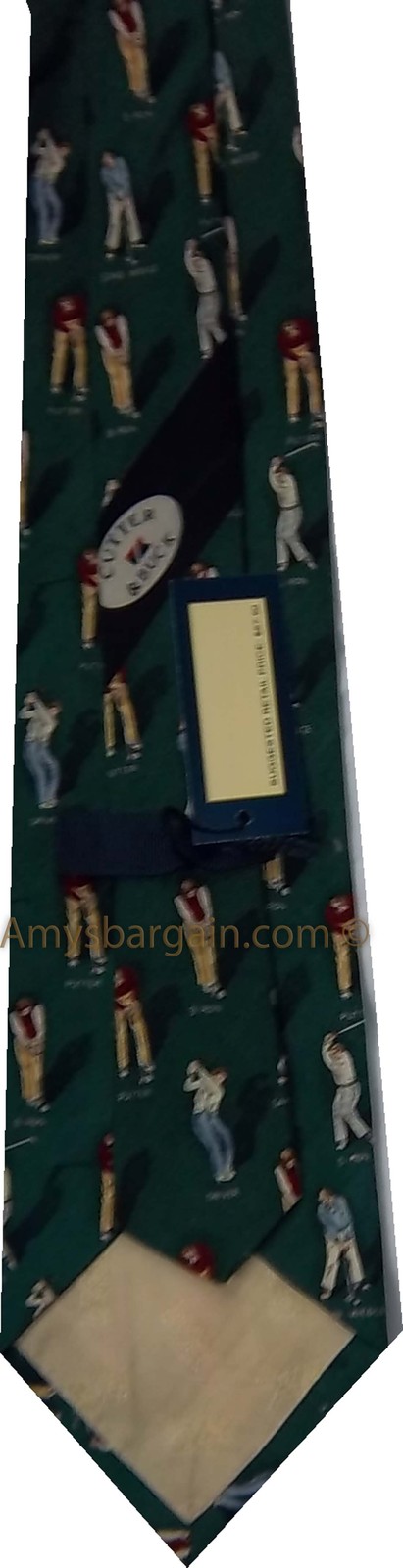 Cutter and Buck Men's tie designer man's silk tie neck wear made in USA new - Image 12