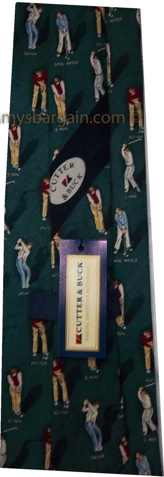 Cutter and Buck Men's tie designer man's silk tie neck wear made in USA new - Image 10