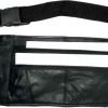 Flat Leather waist pouch. waist bag, leather bag, new Fanny pack Flat pack