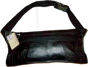 Flat Leather waist pouch. waist bag, leather bag, new Fanny pack Flat pack - Image 13