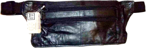 Flat Leather waist pouch. waist bag, leather bag, new Fanny pack Flat pack - Image 3