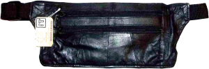 Flat Leather waist pouch. waist bag, leather bag, new Fanny pack Flat pack - Image 4