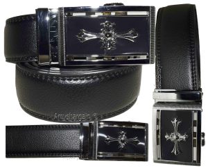 Leather belt. Men's Automatic lock belt, Men’s Dress & Casual belt. Strap Band 7 - Image 3
