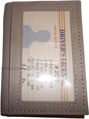 Leather business card credit card case ID card ATM card case card holder new - Image 7