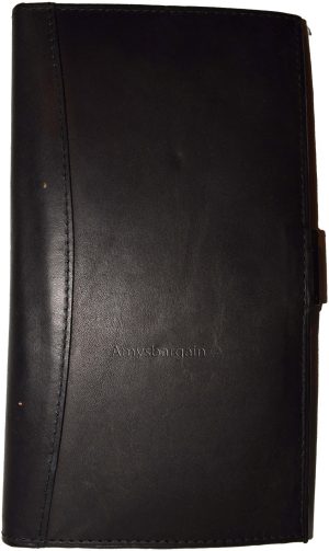 Leather checkbook cover multiple credit card ID organizer Black 19 card case new - Image 13