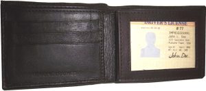 Leather man's Wallet. 9 Card Holder 3 ID windows Billfold Wallet brand new. - Image 4