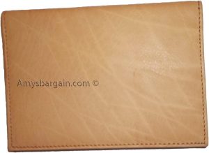 Lo of 2 Tan Leather passport cover New Int'l passport wallet credit card ID case - Image 7