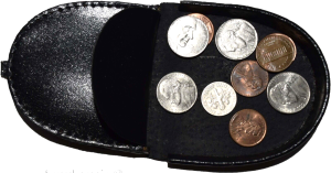 Lot of 12 New Black Leather change purse Coin case Coin holder change purse - Image 3
