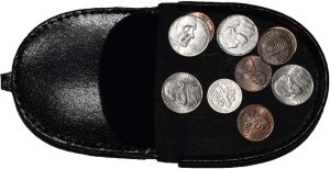 Lot of 12 New Black Leather change purse Coin case Coin holder change purse - Image 5