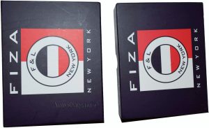 Lot of 2 FIZA NY Leather men's bifold wallet Black 2 billfold 2 ID zip coin case - Image 13