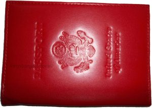 Lot of 2. Leather passport cover, wallet. Passport case. Card spaces passport BN - Image 3