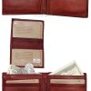 Lot of 2 Men's Leather Wallet, Bifold Wallet, Detachable 2 ID 3 Card piece BNWT