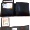 Lot of 2 Men’s leather wallet. Genuine Leather Trifold man's wallet 6 cards 2 ID