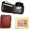 Lot of 2. Men's zip around Leather Wallet. Bifold zip wallet. Fiza wallet in box