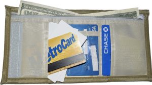 Lot of 2 New men's Trifold wallet, zip billfold wallet. 3 pocket man's wallet BN - Image 13