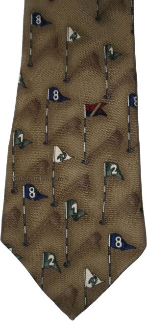 Lot of 3 Men's tie Cutter and Buck Designer Silk Men's Neck Wear Made in USA L3 - Image 11