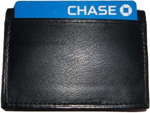Lot of 3 New Leather Business case Black Credit card cose leather case Brand New - Image 3