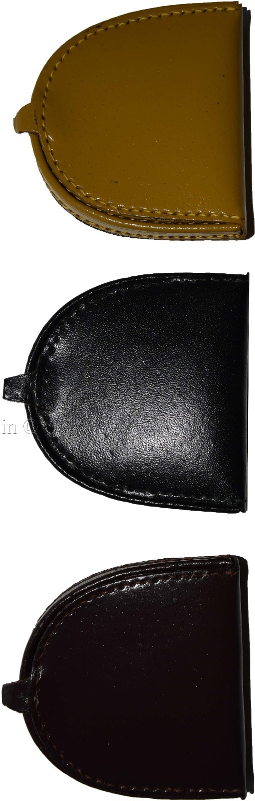 Lot of 3. Unisex Leather change purses coin case, new vintage style change purse - Image 12