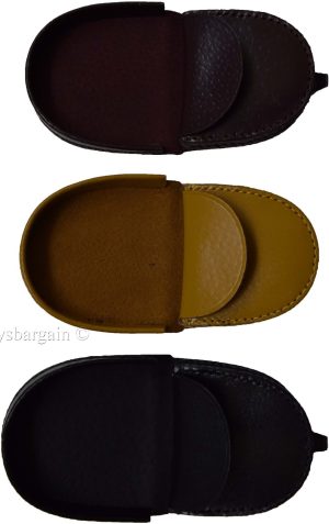 Lot of 3. Unisex Leather change purses coin case, new vintage style change purse - Image 4