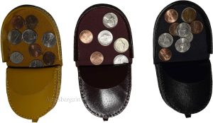 Lot of 3. Unisex Leather change purses coin case, new vintage style change purse - Image 10
