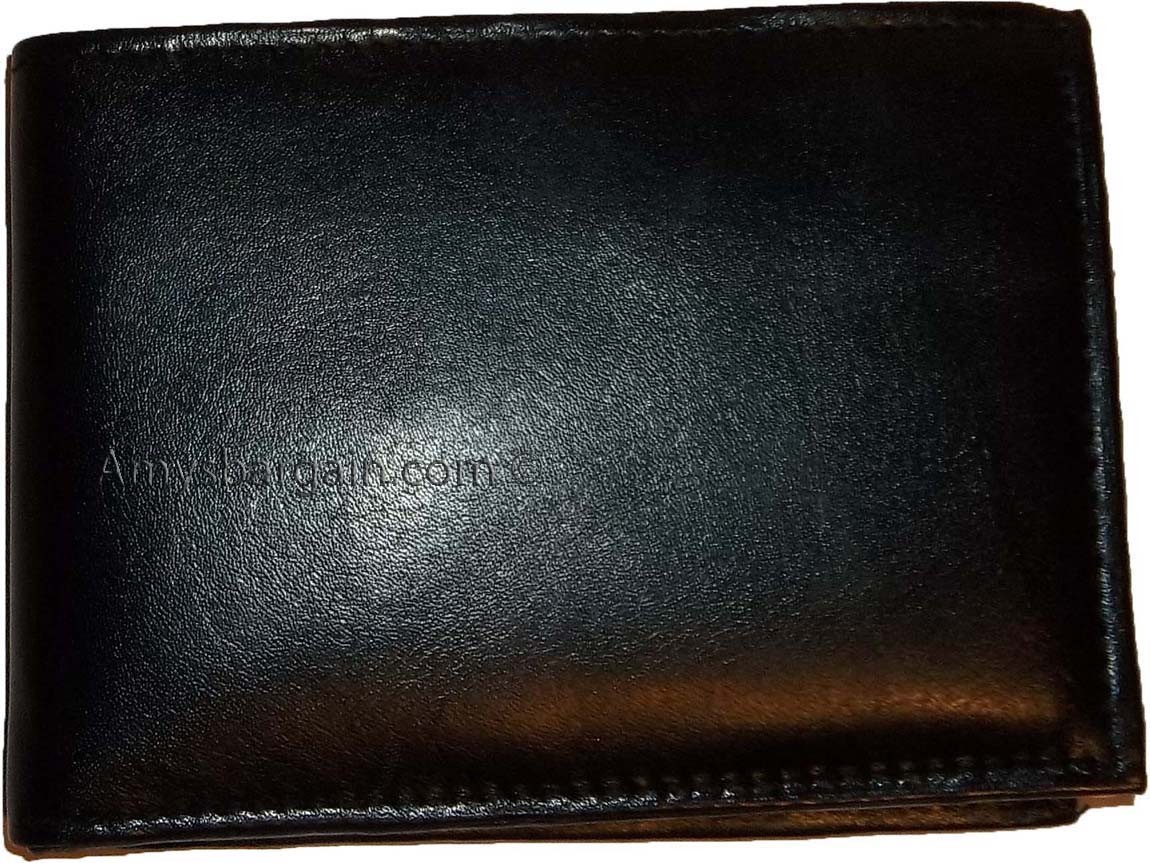 Lot of 4 Bifolsd Leather Man’s wallet 10 Card 3 bill slot 2 IDs change purse new - Image 13