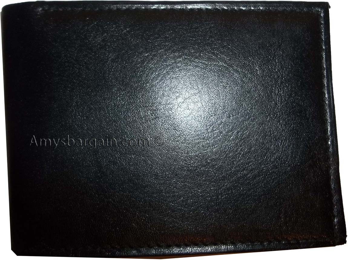 Lot of 4 Bifolsd Leather Man’s wallet 10 Card 3 bill slot 2 IDs change purse new - Image 9