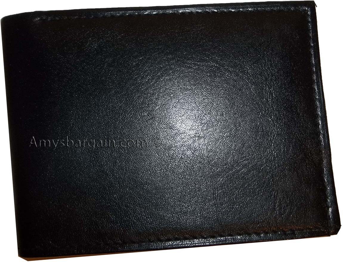 Lot of 4 Bifolsd Leather Man’s wallet 10 Card 3 bill slot 2 IDs change purse new - Image 10