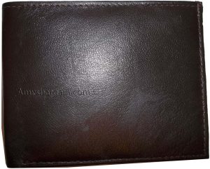Lot of 4 Men's Bifold leather Wallet Unbranded Brown billfold men's wallet BNWT. - Image 8