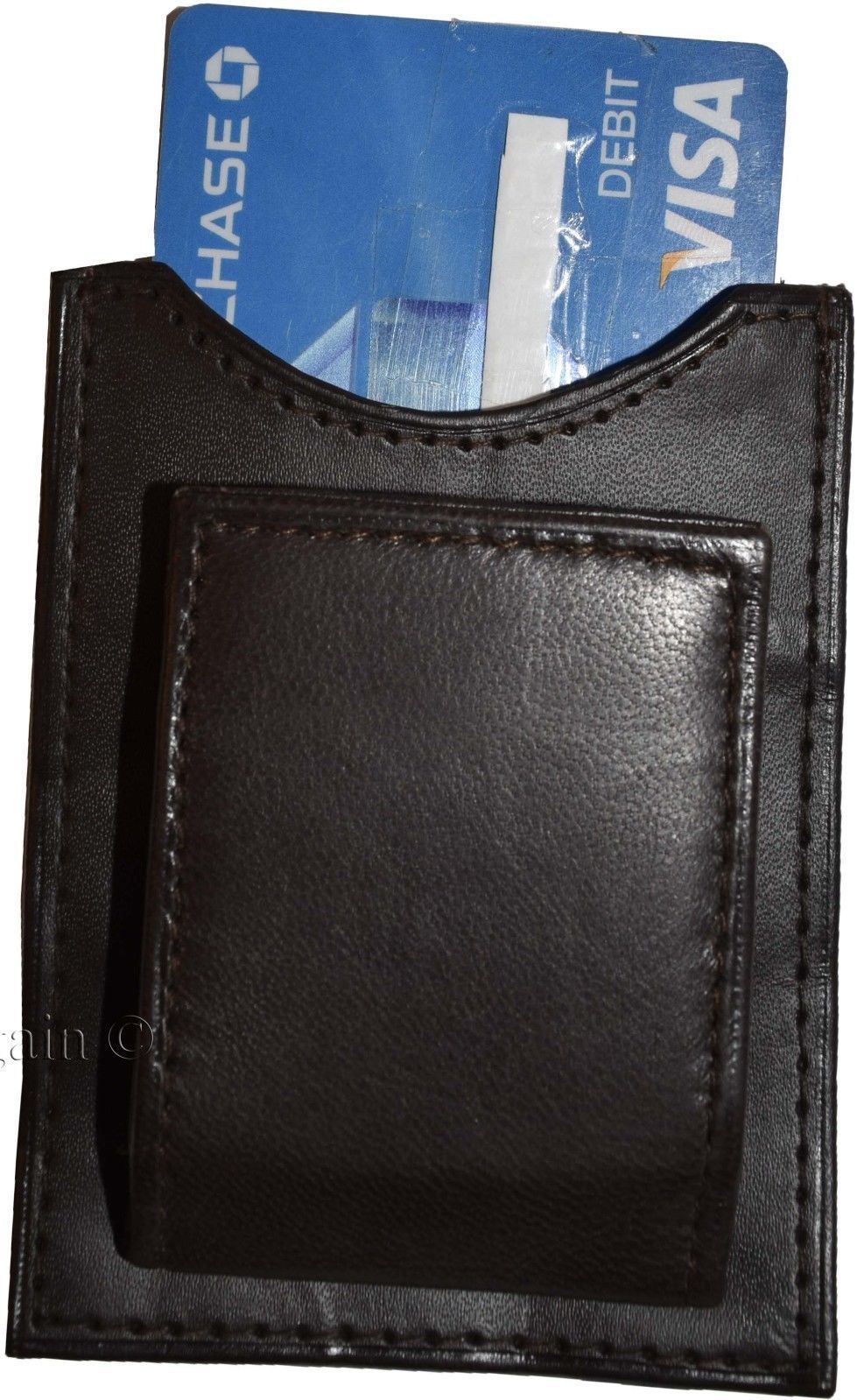 Lot of 4 New Lambskin Leather money Clip, Magnetic money clip. leather case BNWT - Image 5