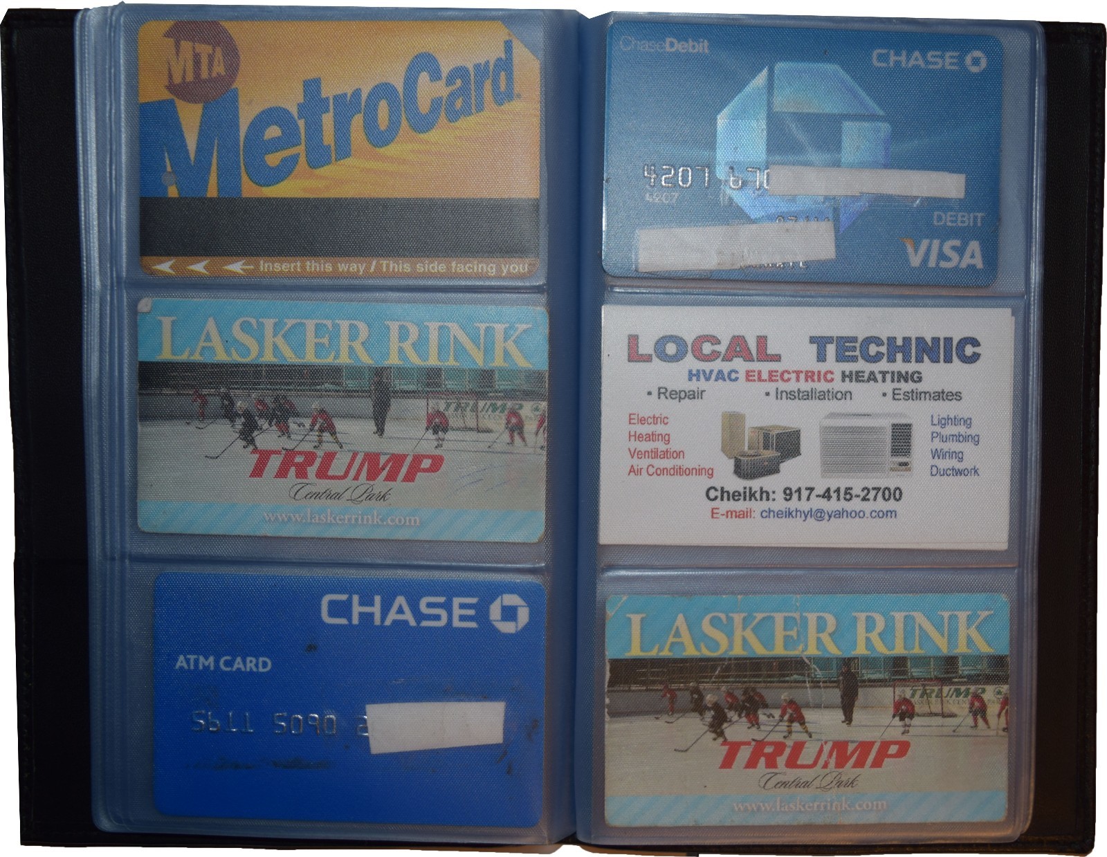 Lot of 4 new 60 to 120 business card case credit card IDs mini photos holder NWT - Image 12