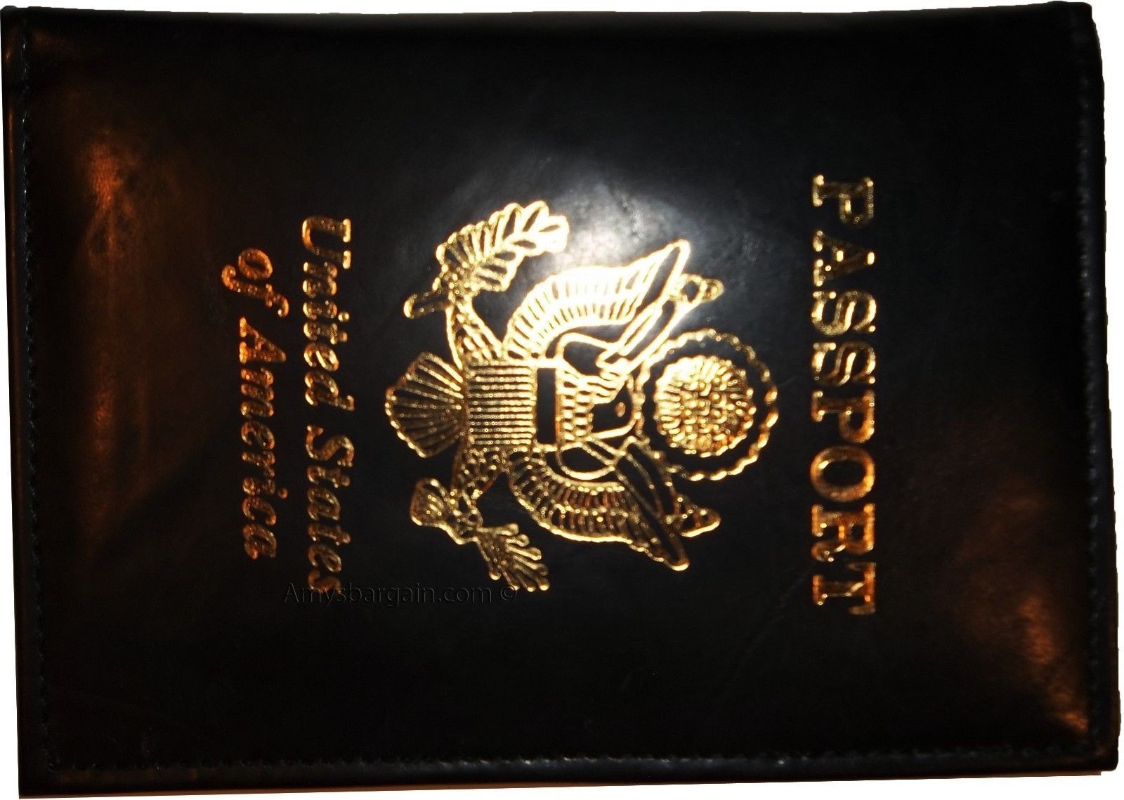 Lot of 5 New 4 credit cards + ID Lamb skin USA Leather passport case wallet BNWT - Image 3