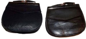 Lot of 5 New Women's leather framed change purse coin bag wallet mini purse BN - Image 3
