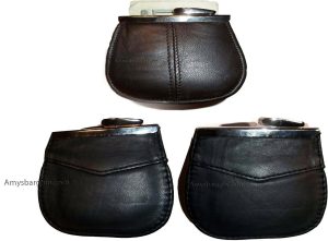 Lot of 5 New Women's leather framed change purse coin bag wallet mini purse BN - Image 6