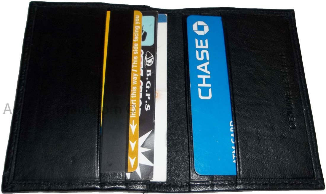 Lot of 6 Leather business card credit card case ID card case new card holder - Image 7