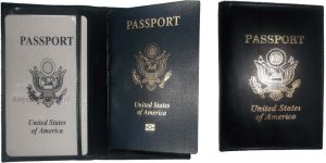 Lot of 6 USA Leather passport cover wallet credit card case ID holder brand new - Image 6