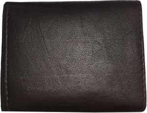 Man’s wallet Tri-fold Leather 9 card spaces 2 ID windows 2 bill slots New wallet - Image 8