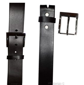 Men's Belt, 47-50" Solid Leather Belt. Men's Brown Casual Leather belt, New belt