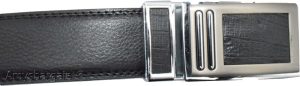 Men's Leather Dress Belt XL Auto Lock belt, Men's Black Quick lock belt 003 - Image 11
