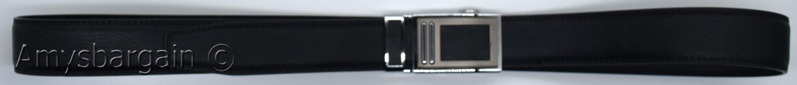 Men's Leather Dress Belt XL Auto Lock belt, Men's Black Quick lock belt 003 - Image 18