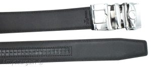 Men's Leather Dress Belt XL Auto Lock belt, Men's Black Quick lock belt 003 - Image 10