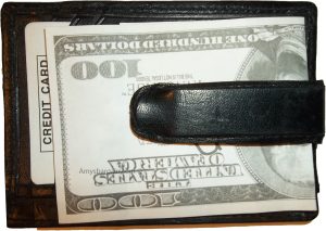 Men's Leather Money clip Bills holder money clip money carrier billfold carrier - Image 3