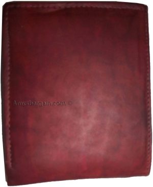Men's Leather Wallet, billfold suede lined 6 Card spaces ID Change purse Br New - Image 8