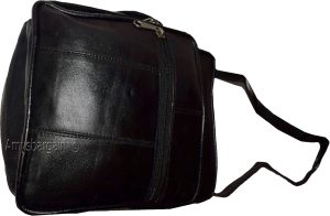 Men's Leather handbag, Unbranded Black leather bag handle/strap day bag new - Image 8
