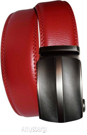 Men's belt. 43" Genuine Leather Dress & Casual Belt. New Automatic lock Buckle 6 - Image 12