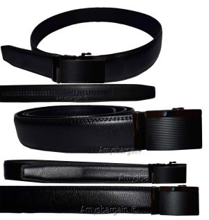 Men's belt, Genuine Leather belt, Dress/Casual Ratcheting buckle 26 to 50 inches - Image 13